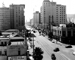 Hollywood Blvd. View West 1944
